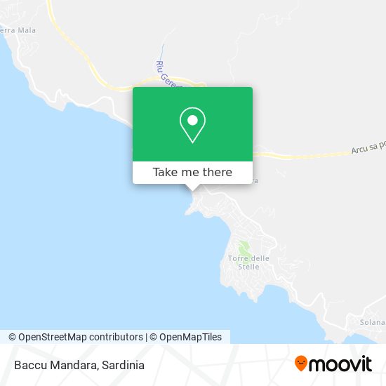 Baccu Mandara map