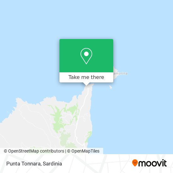 Punta Tonnara map