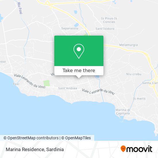 Marina Residence map