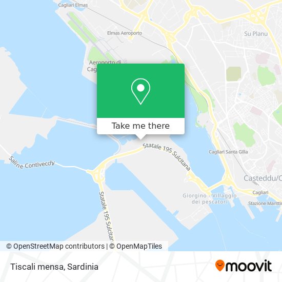 Tiscali mensa map