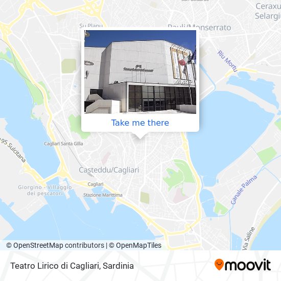Teatro Lirico di Cagliari map