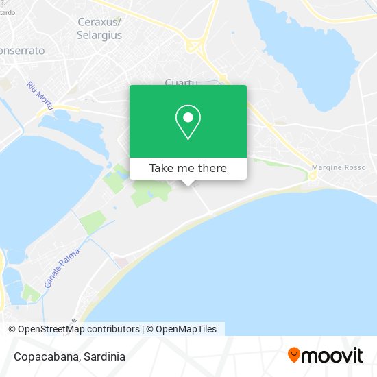 Copacabana map