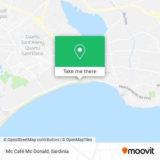 Mc Café Mc Donald map