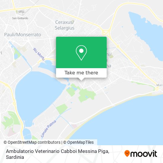 Ambulatorio Veterinario Cabboi Messina Piga map