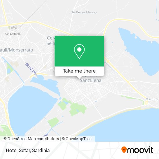 Hotel Setar map