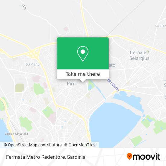 Fermata Metro Redentore map