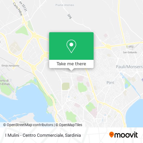 I Mulini - Centro Commerciale map