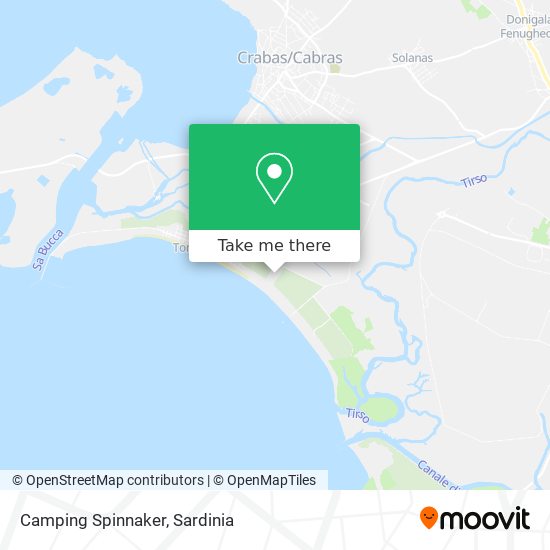 Camping Spinnaker map