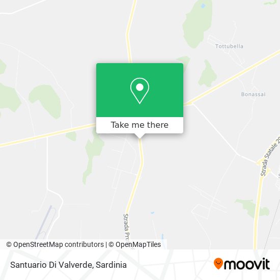 Santuario Di Valverde map