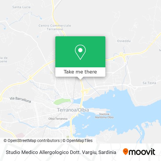 Studio Medico Allergologico Dott. Vargiu map