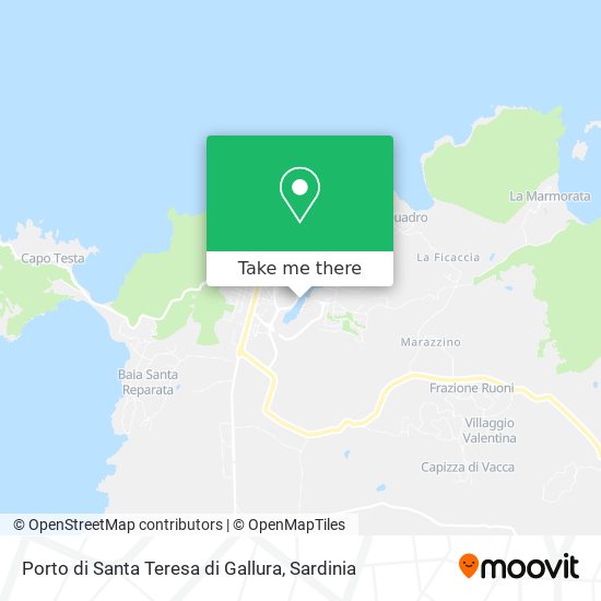 Porto di Santa Teresa di Gallura map