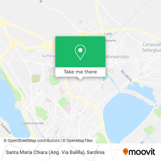 Santa Maria Chiara (Ang. Via Balilla) map