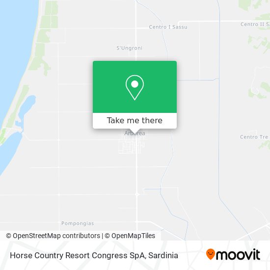 Horse Country Resort Congress SpA map