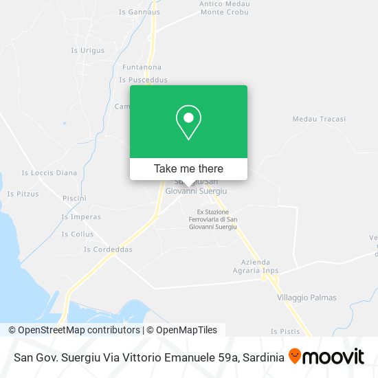 San Gov. Suergiu Via Vittorio Emanuele 59a map