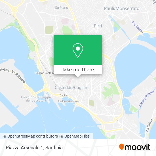 Piazza Arsenale 1 map