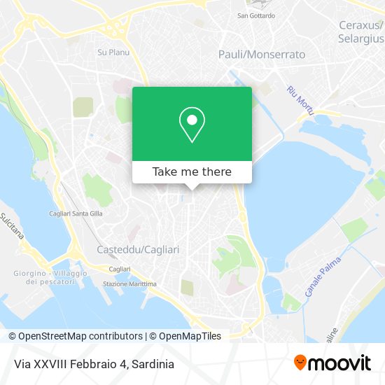 Via XXVIII Febbraio 4 map