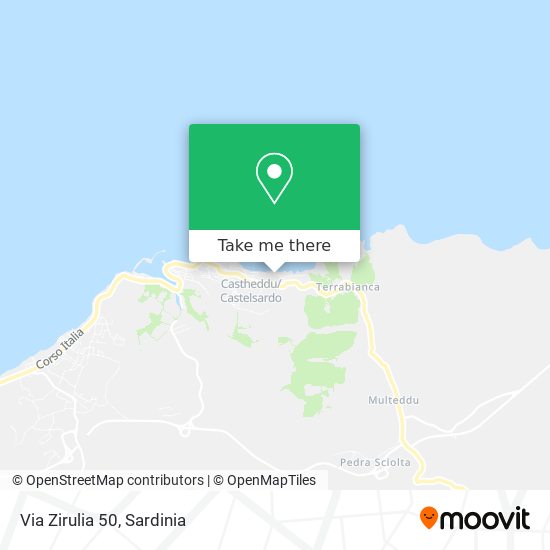 Via Zirulia 50 map