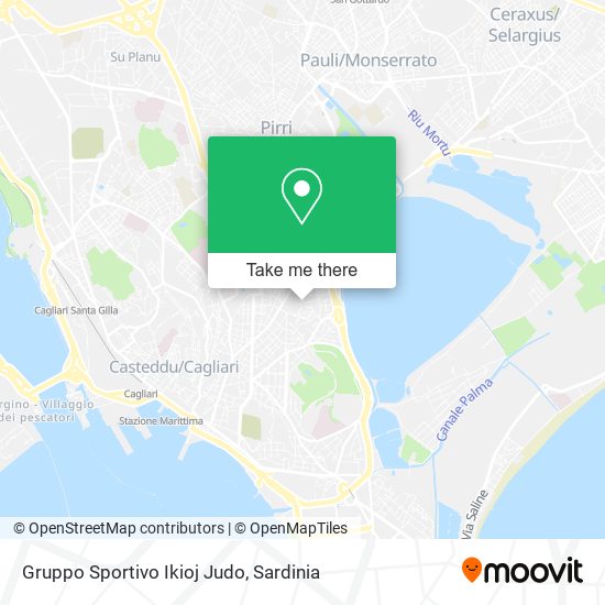 Gruppo Sportivo Ikioj Judo map