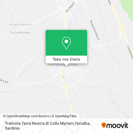 Trattoria Terra Nostra di Collu Myriam,Terralba map