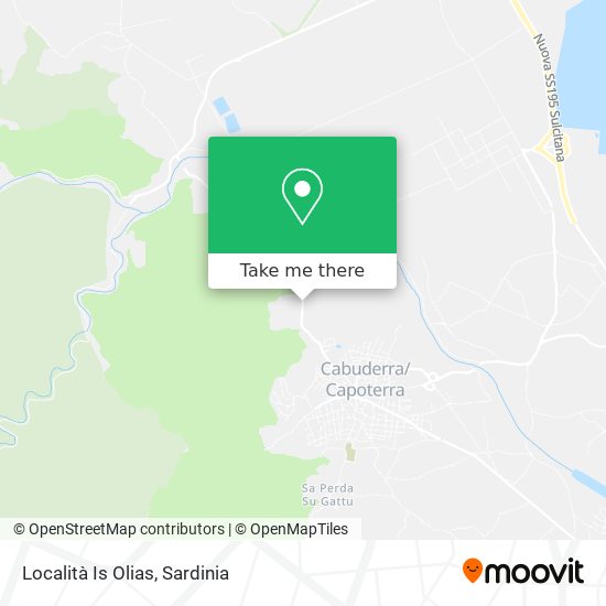 Località Is Olias map