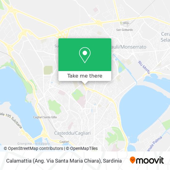 Calamattia (Ang. Via Santa Maria Chiara) map