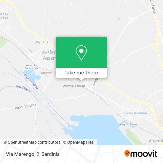 Via Marengo, 2 map
