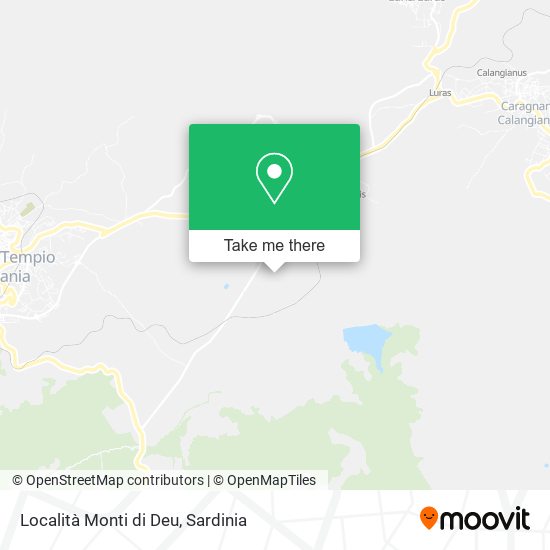 Località Monti di Deu map