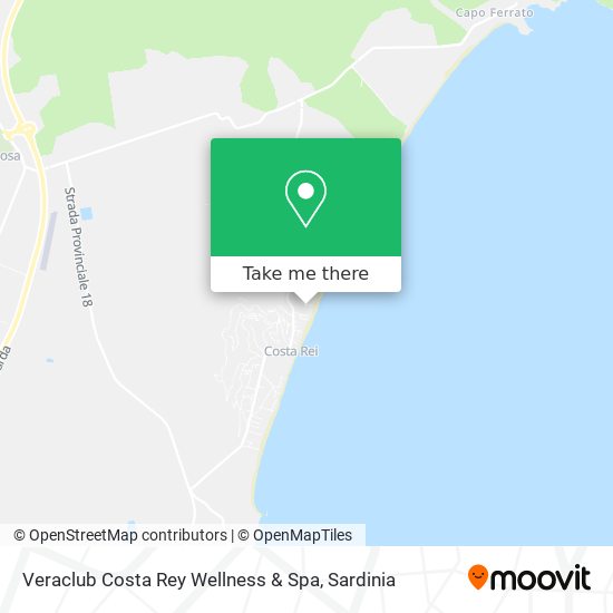 Veraclub Costa Rey Wellness & Spa map