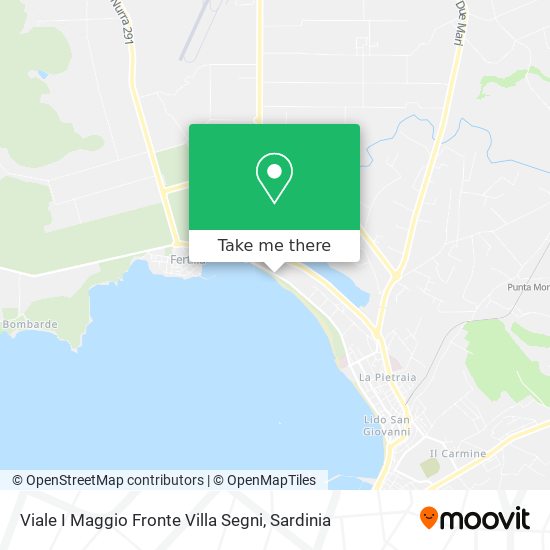 Viale I Maggio Fronte Villa Segni map