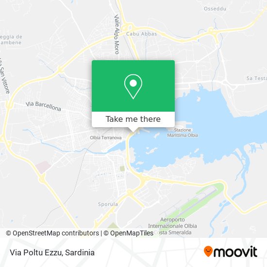 Via Poltu Ezzu map