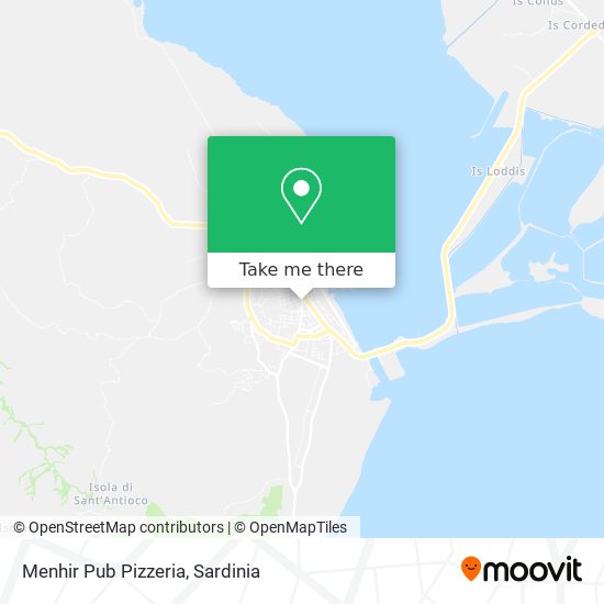 Menhir Pub Pizzeria map