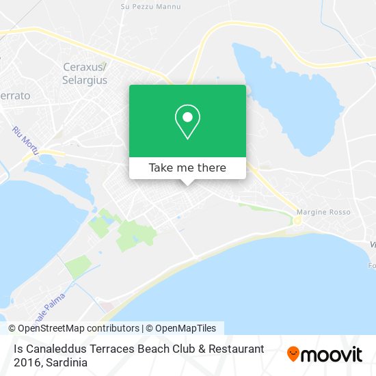 Is Canaleddus Terraces Beach Club & Restaurant 2016 map