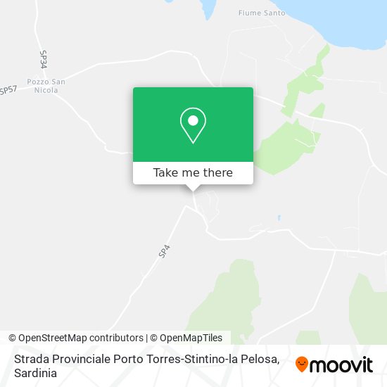 Strada Provinciale Porto Torres-Stintino-la Pelosa map