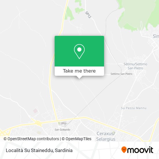 Località Su Staineddu map