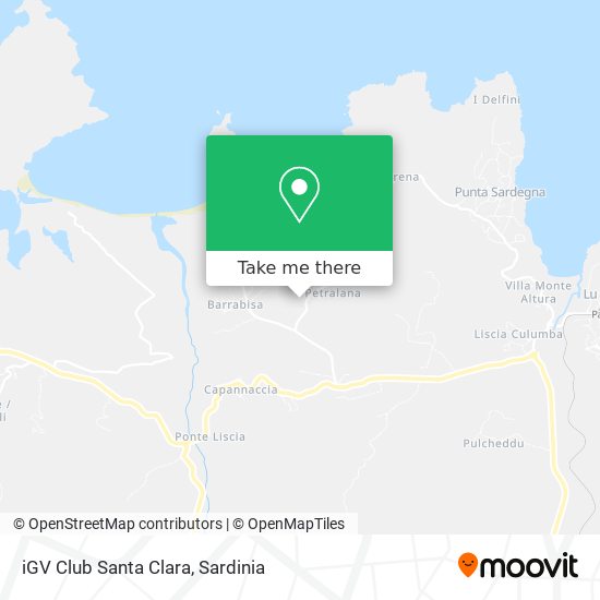 iGV Club Santa Clara map
