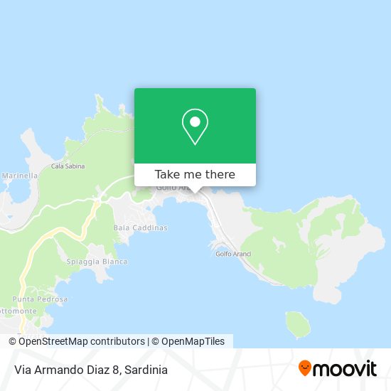 Via Armando Diaz 8 map