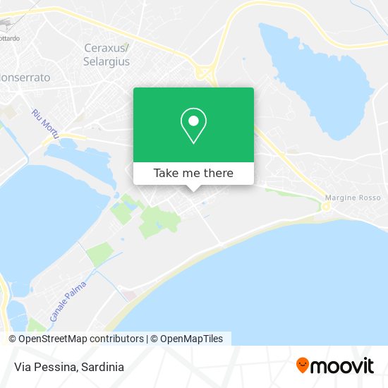 Via Pessina map