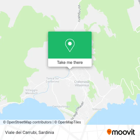 Viale dei Carrubi map