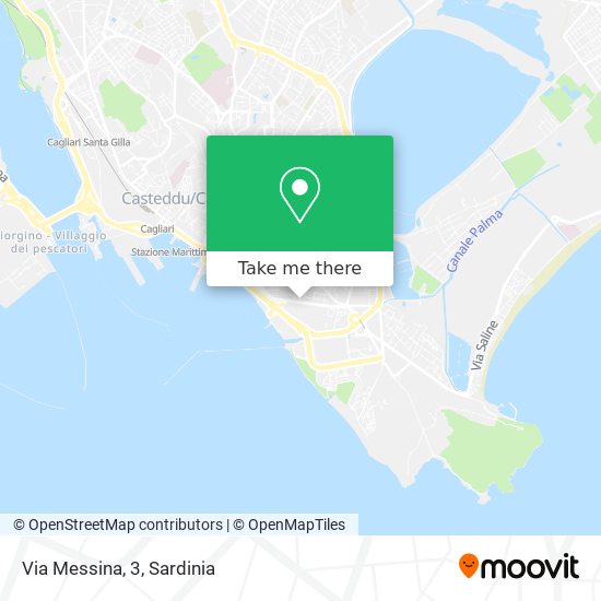 Via Messina, 3 map