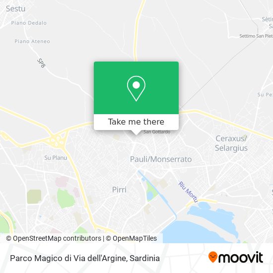 Parco Magico di Via dell'Argine map