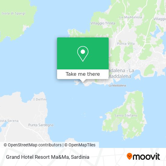 Grand Hotel Resort Ma&Ma map