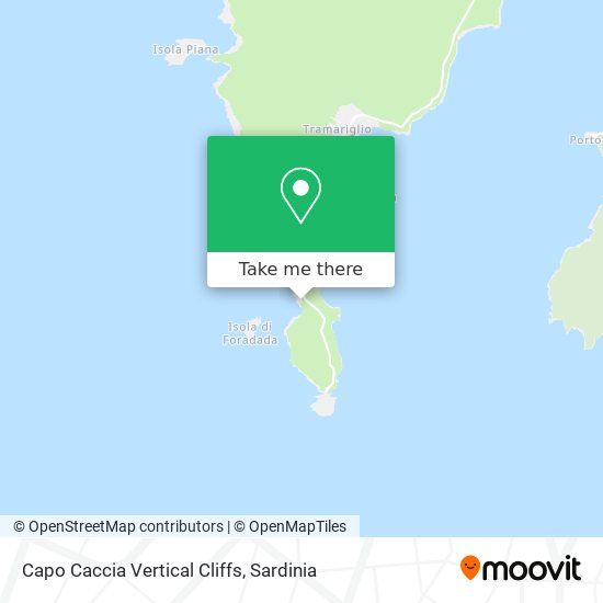 Capo Caccia Vertical Cliffs map