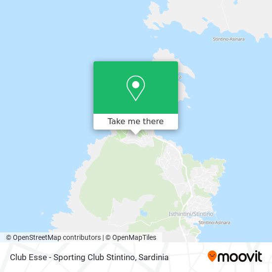 Club Esse - Sporting Club Stintino map