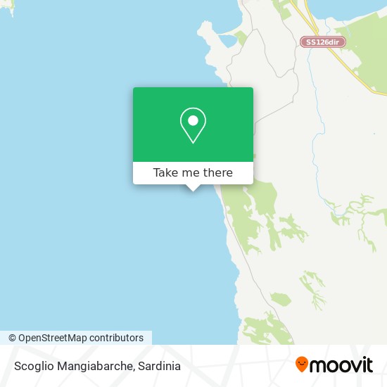 Scoglio Mangiabarche map