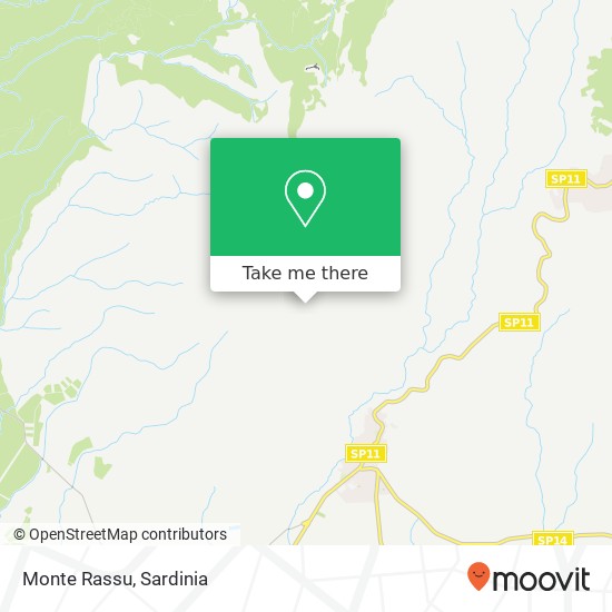 Monte Rassu map