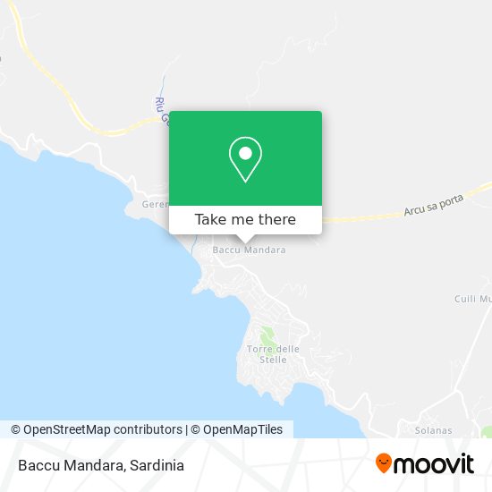 Baccu Mandara map