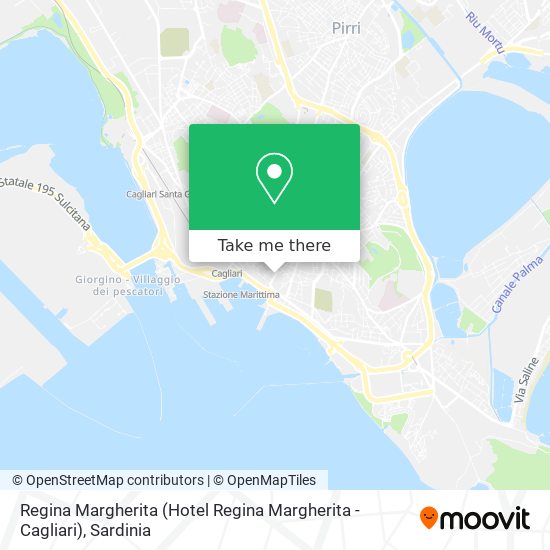 Regina Margherita (Hotel Regina Margherita - Cagliari) map