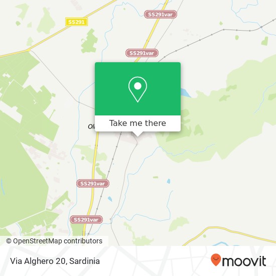 Via Alghero 20 map