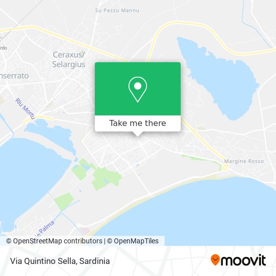 Via Quintino Sella map