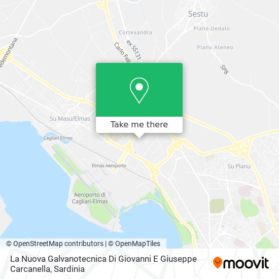 La Nuova Galvanotecnica Di Giovanni E Giuseppe Carcanella map